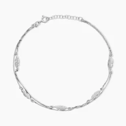 Chaîne De Cheville Hannen Argent Blanc|Marc Orian Sale