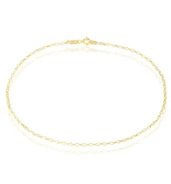 Chaîne De Cheville Maille Jaseron Or Jaune|Marc Orian