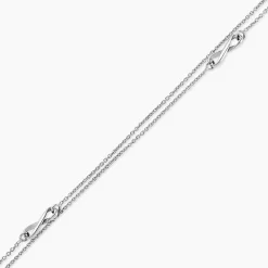 Chaîne De Cheville Noelle Argent Blanc|Marc Orian Best