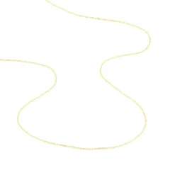 Chaîne Igoa Maille Forçat Diamantee Or Jaune