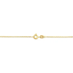 Chaîne Igoa Maille Forçat Diamantee Or Jaune