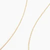Chaîne Igoa Maille Forçat Diamantee Or Jaune