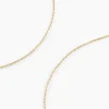 Chaîne Igoa Maille Forçat Diamantee Or Jaune