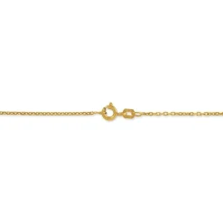Chaîne Igoa Maille Forçat Diamantee Or Jaune
