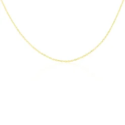 Chaîne Igoa Maille Forçat Diamantee Or Jaune