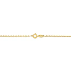 Chaîne Igoa Maille Forçat Diamantee Or Jaune