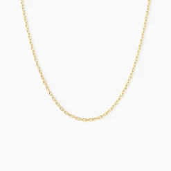Chaîne Igoa Maille Forçat Diamantee Or Jaune