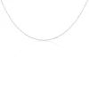 Chaîne Igoa Maille Forçat Diamantee Or Blanc