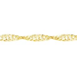 Chaîne Imanie Maille Singapour Or Jaune