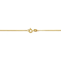 Chaîne Ixia Maille Gourmette Diamantee Or Jaune|Marc Orian Outlet