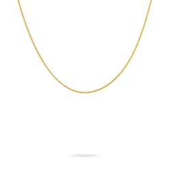 Chaîne Ixia Maille Gourmette Diamantee Or Jaune|Marc Orian Outlet