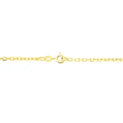 Chaîne Maille Forçat Diamantée Or Jaune|Marc Orian Outlet
