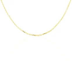 Chaîne Maille Forçat Diamantée Or Jaune|Marc Orian Outlet