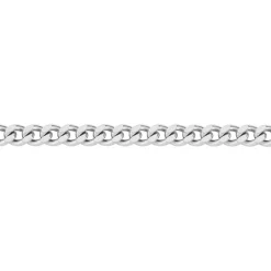 Chaîne Nairi Maille Gourmette Argent Blanc|Marc Orian Outlet