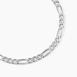 Chaîne Vivian Maille Alternee 1/3 Argent Blanc|Marc Orian Sale