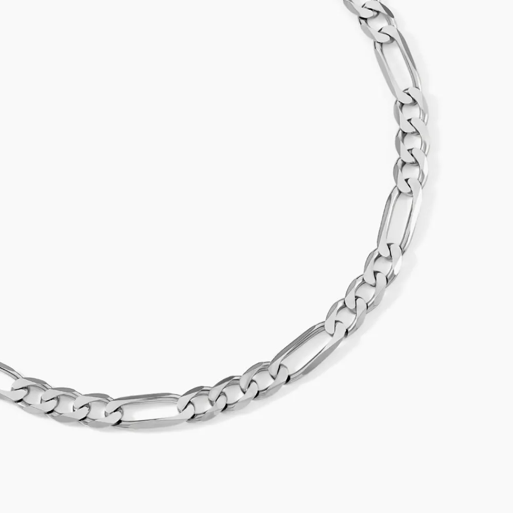 Chaîne Vivian Maille Alternee 1/3 Argent Blanc|Marc Orian Sale