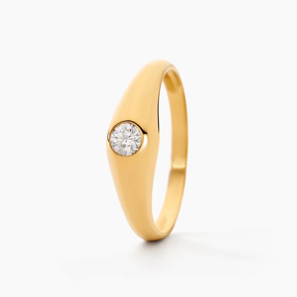 Chevaliere Maxime Or Jaune Oxyde|Marc Orian New
