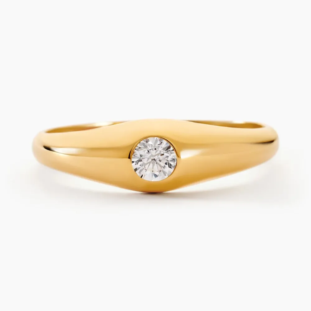 Chevaliere Maxime Or Jaune Oxyde|Marc Orian New