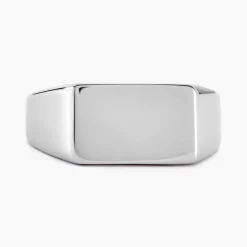 Chevalière Acier Gris Luciano