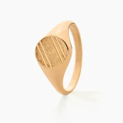Chevalière Gregoire Plaqué Or Jaune|Marc Orian Sale