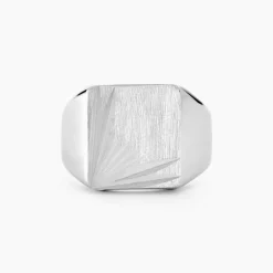 Chevalière Henry Argent Blanc|Marc Orian