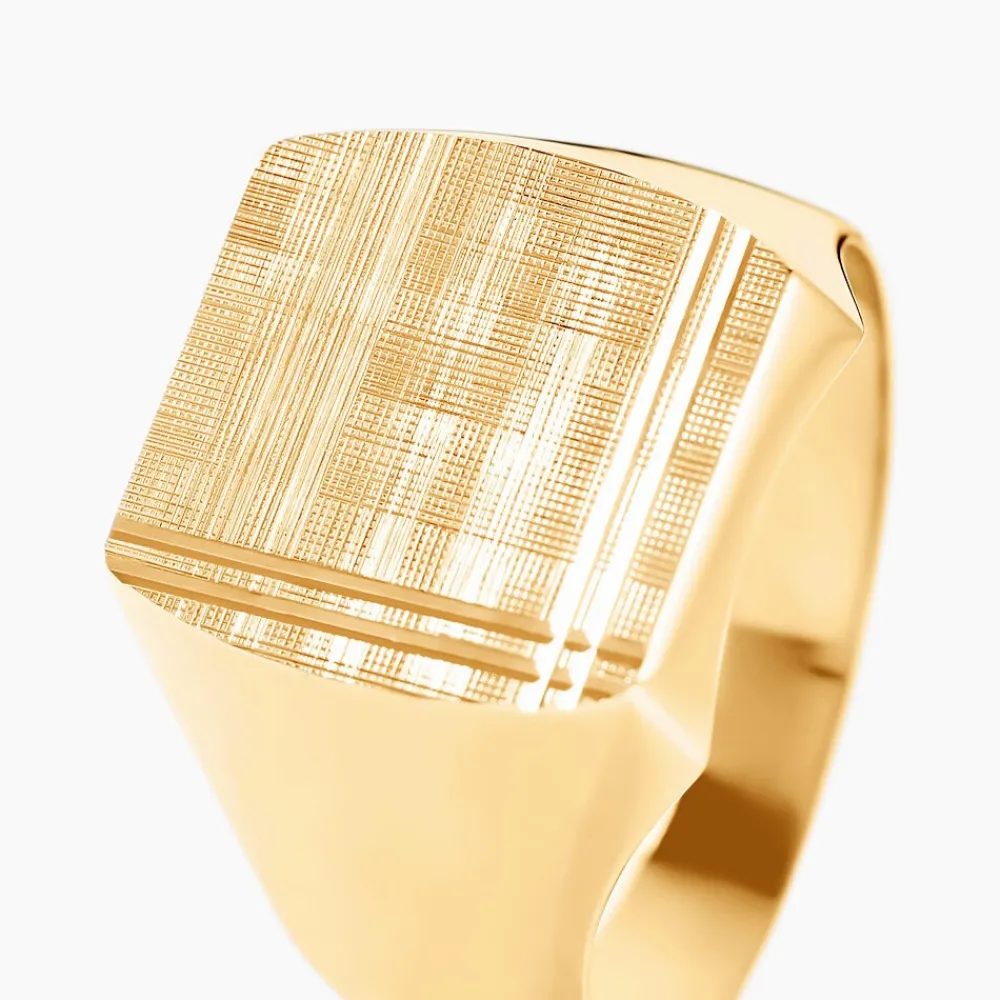 Chevalière Jackson Or Jaune|Marc Orian New