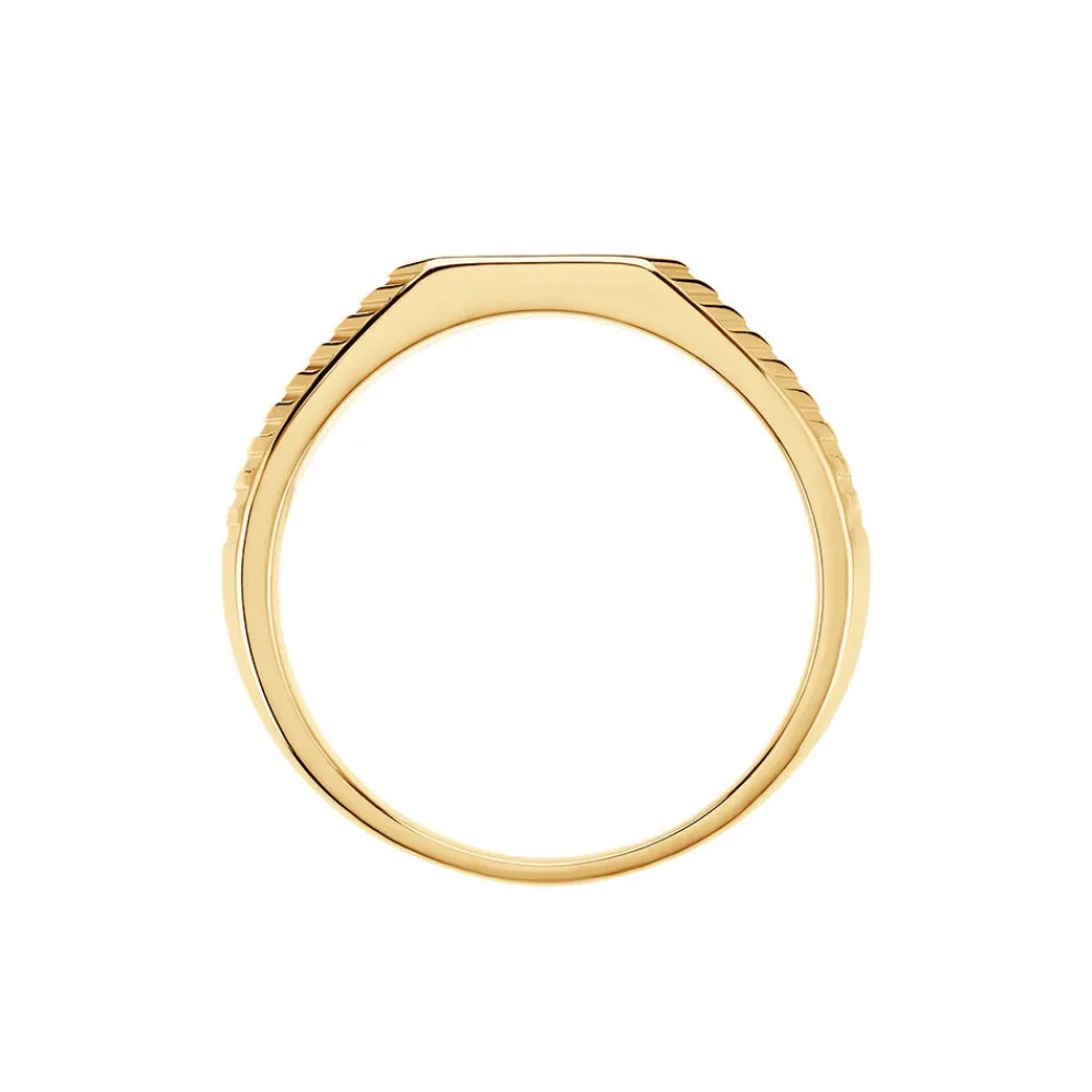 Chevalière Jaye Plaqué Or Jaune|Marc Orian Clearance