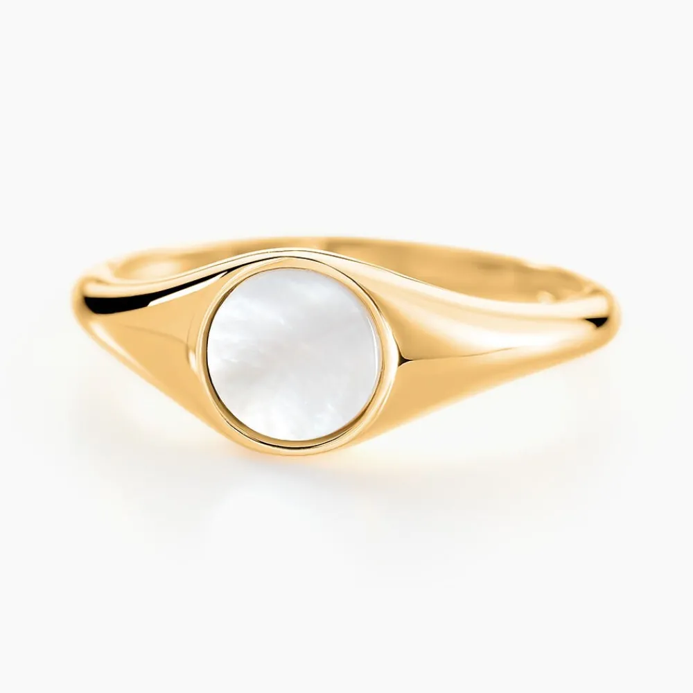 Chevalière Kent Or Jaune Nacre|Marc Orian Hot