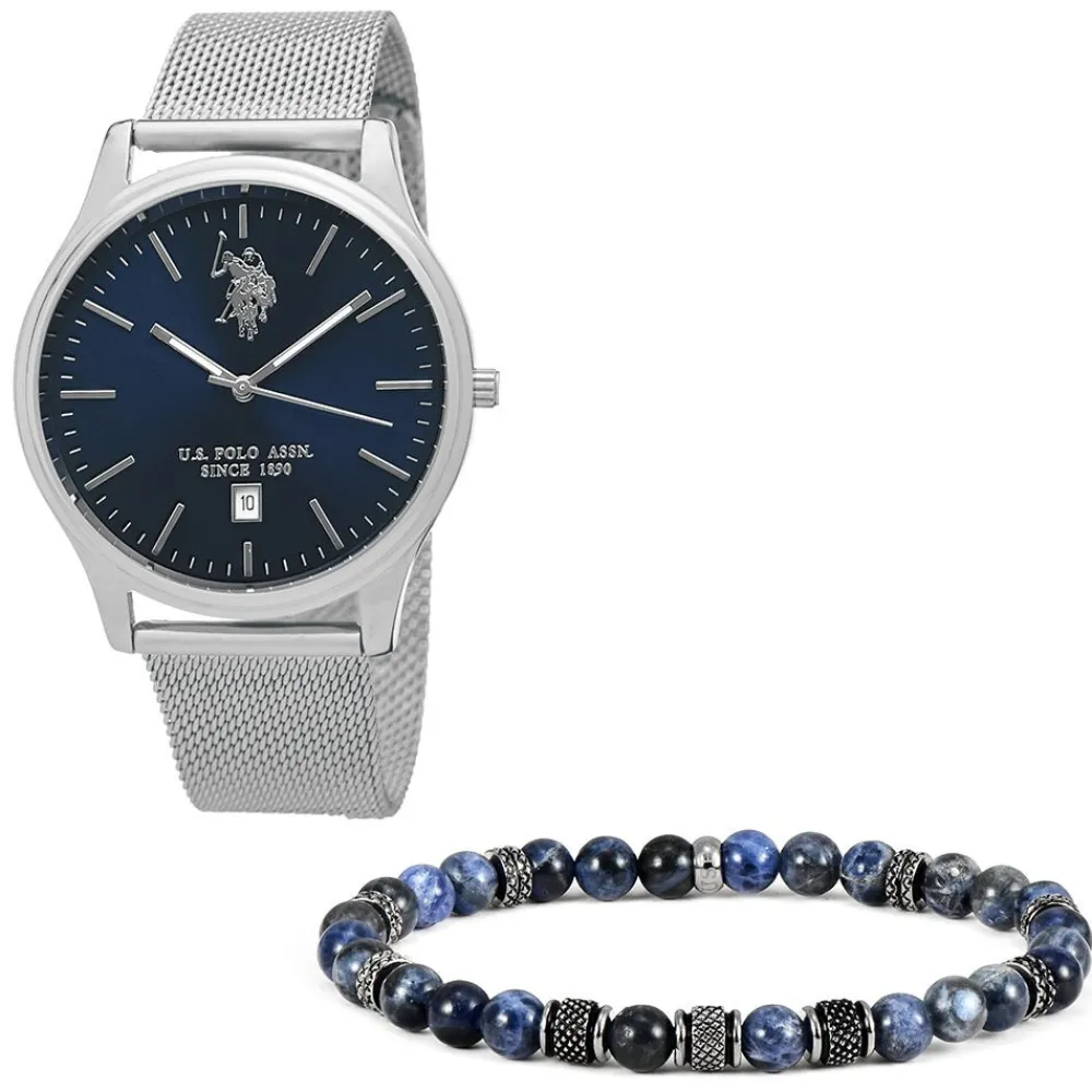 Coffret De Montre Assn. Bleu|U.S. POLO New