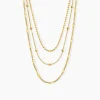 Collier Abigayle Acier Doré|Marc Orian Sale