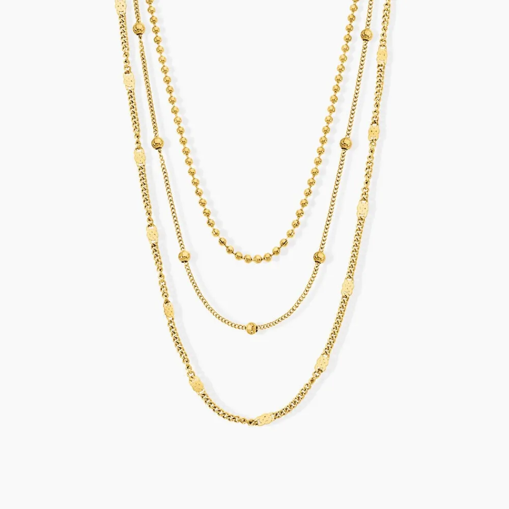 Collier Abigayle Acier Doré|Marc Orian Sale