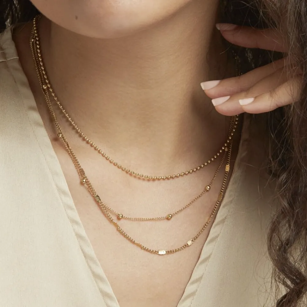 Collier Abigayle Acier Doré|Marc Orian Sale