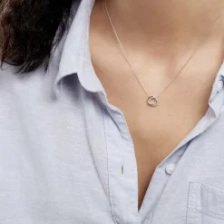 Collier Absolu Or Blanc Diamant|Marc Orian New