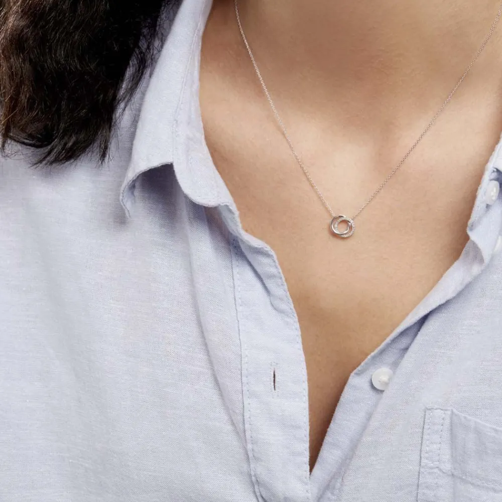 Collier Absolu Or Blanc Diamant|Marc Orian New