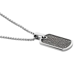 Collier Acier Blanc Sonad Oxydes De Zirconium|Marc Orian Best