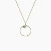 Collier Acier Doré Amazonite|Marc Orian Clearance