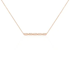 Collier Adali Argent Rose Oxyde De Zirconium|Marc Orian
