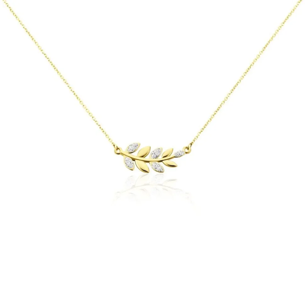 Collier Adansonia Or Jaune
