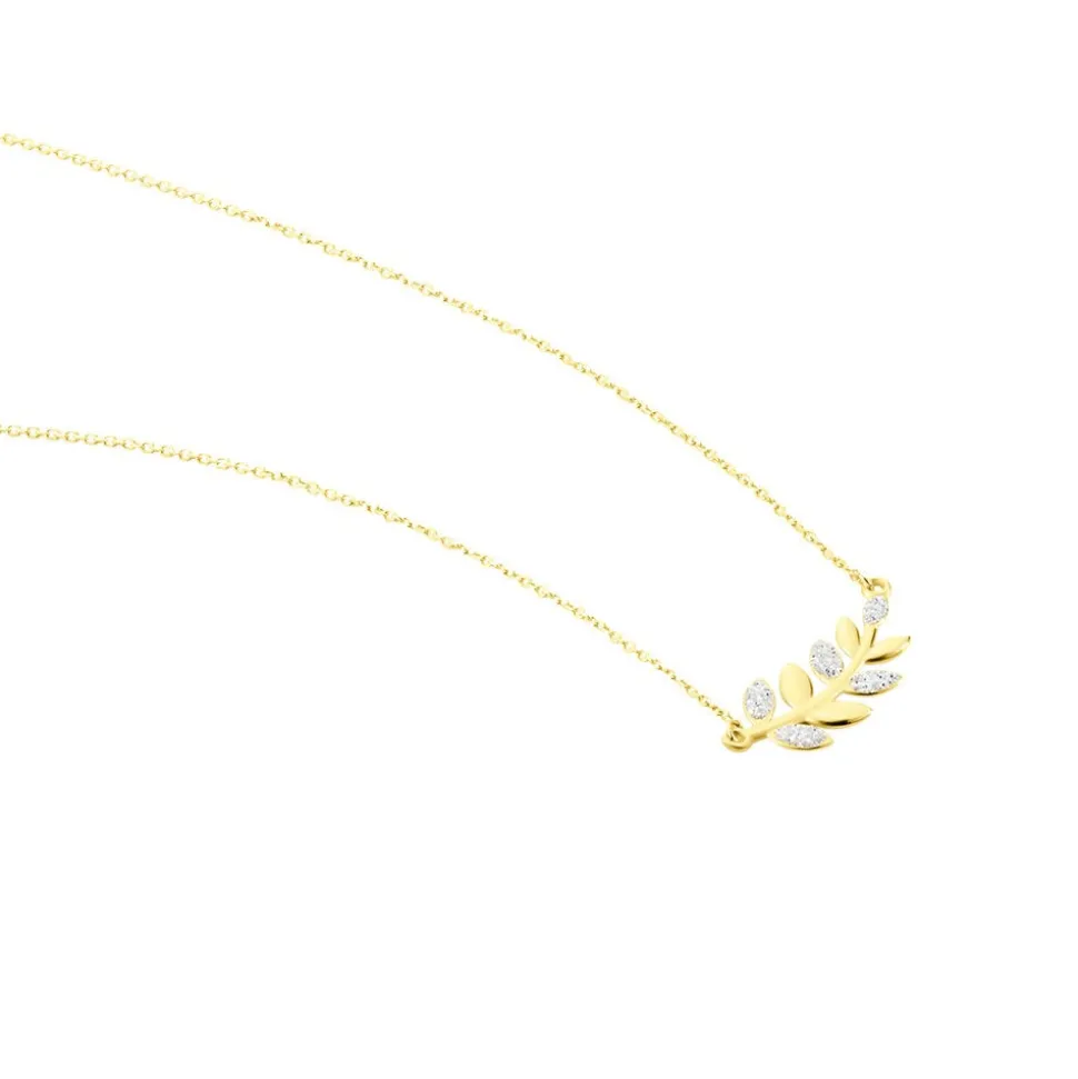 Collier Adansonia Or Jaune