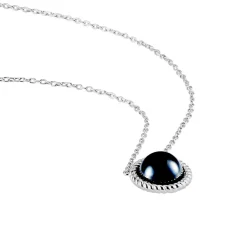 Collier Adelyne Argent Blanc Céramique|Marc Orian Outlet