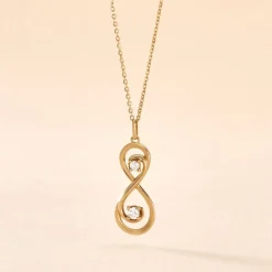 Collier Ademar Or Jaune Oxyde De Zirconium|Marc Orian New