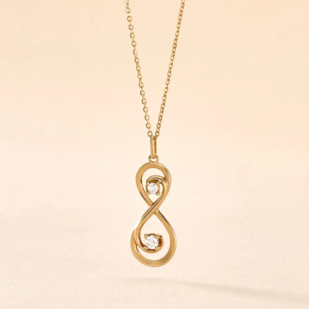 Collier Ademar Or Jaune Oxyde De Zirconium|Marc Orian New