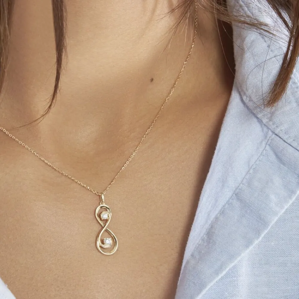 Collier Ademar Or Jaune Oxyde De Zirconium|Marc Orian New