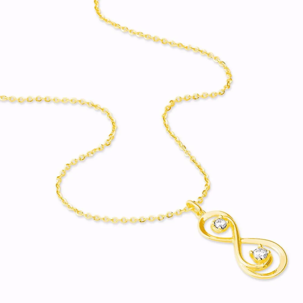 Collier Ademar Or Jaune Oxyde De Zirconium|Marc Orian New