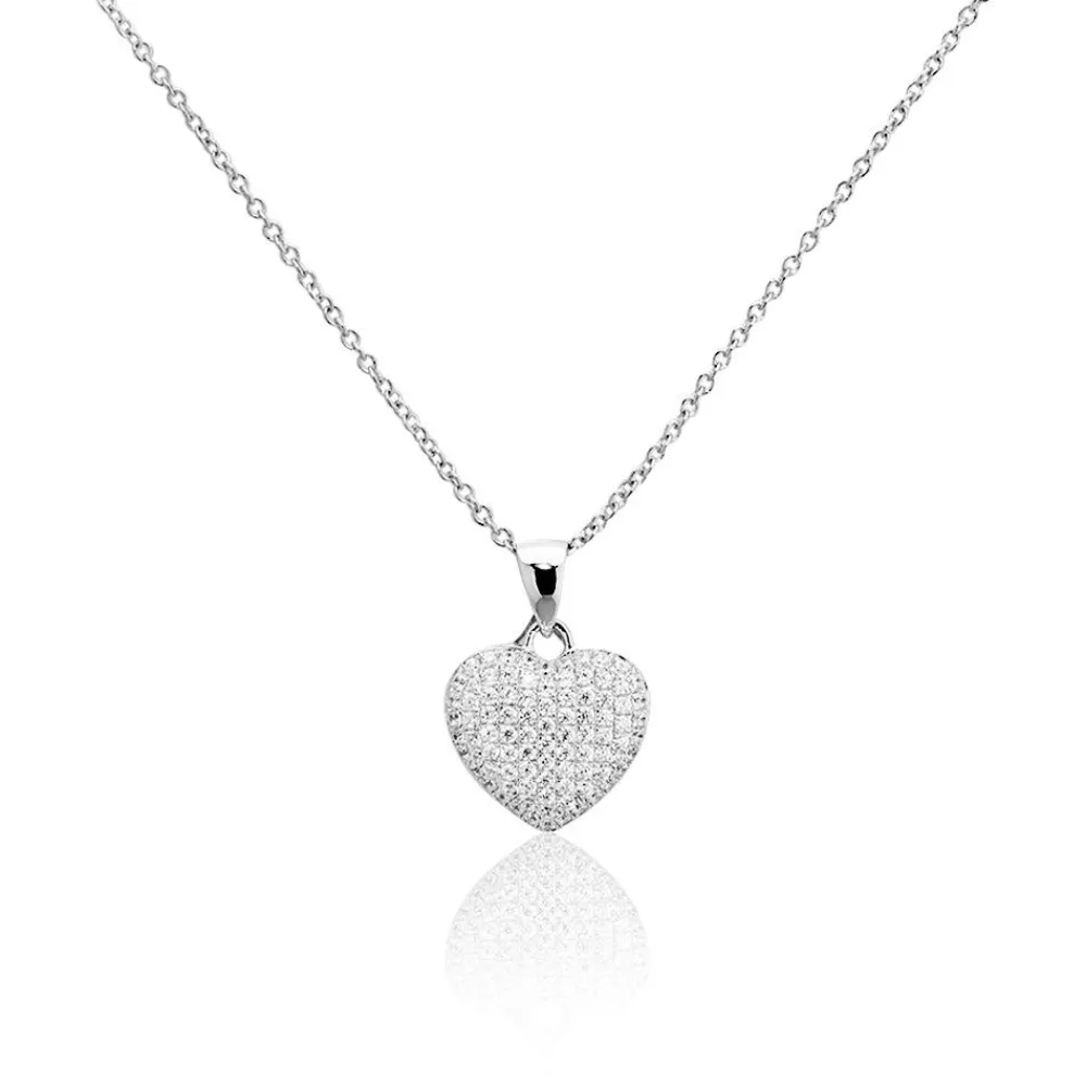Collier Adoucha Argent Blanc Oxyde De Zirconium|Marc Orian Outlet