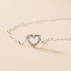 Collier Aella Argent Blanc|Marc Orian New