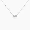 Collier Aella Argent Blanc|Marc Orian