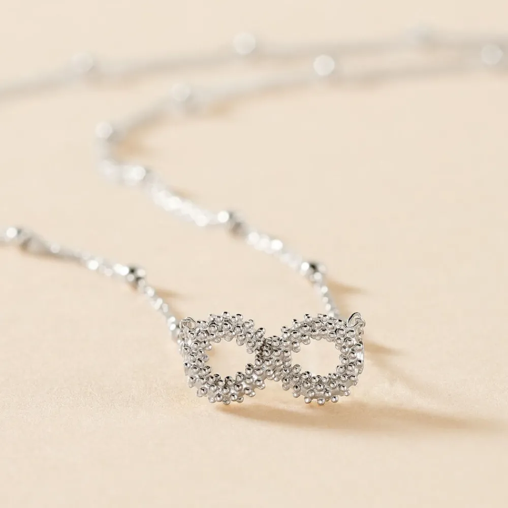 Collier Aella Argent Blanc|Marc Orian