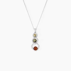 Collier Agneta Argent Blanc Ambre|Marc Orian Hot