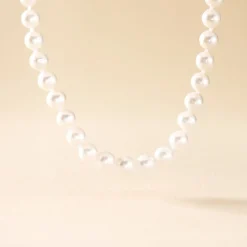 Collier Aicha Or Jaune Perle De Culture D'akoya|Marc Orian Online